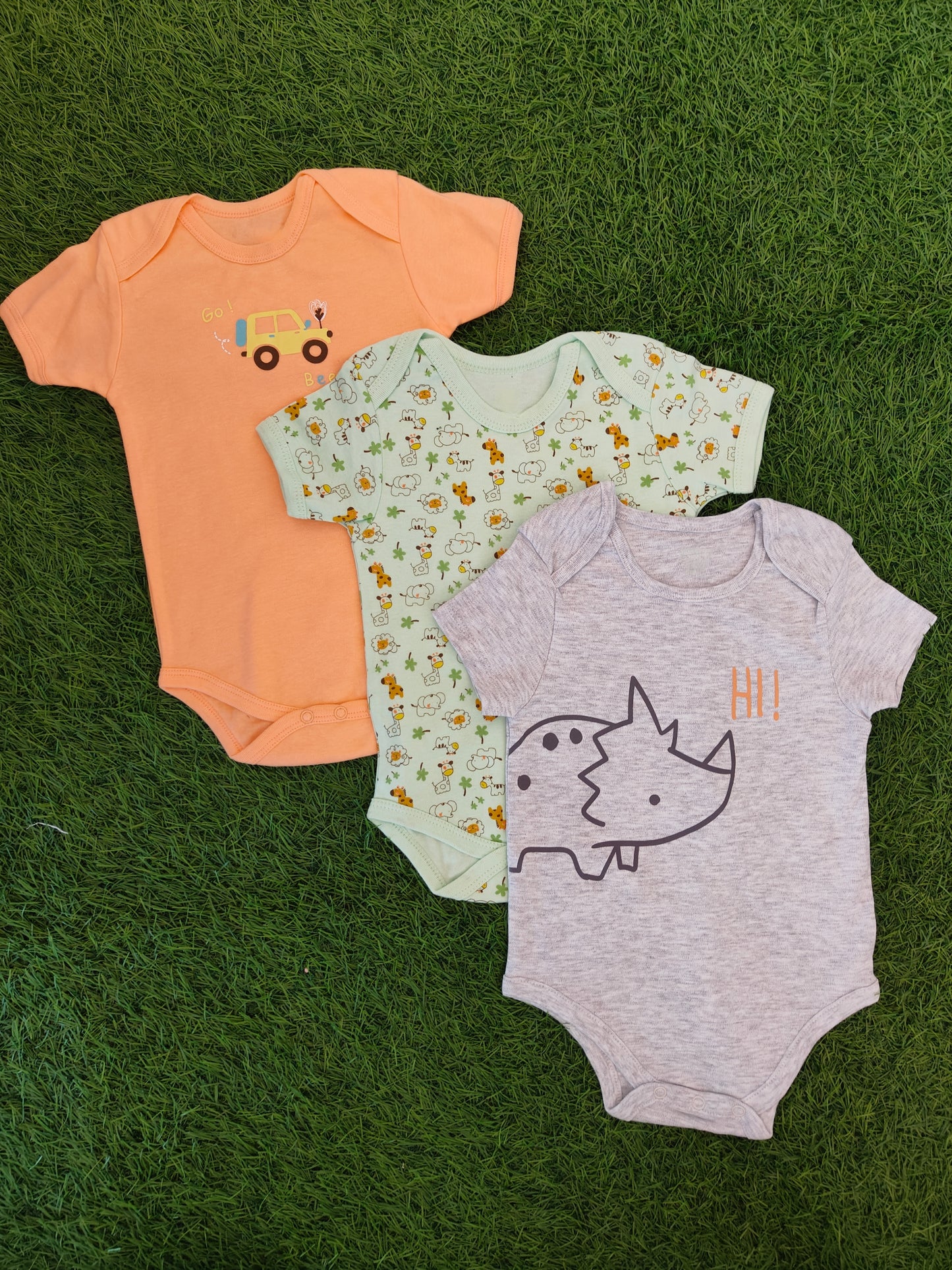 Pack of 3 Cute Rompers (Best 3 dispatched)