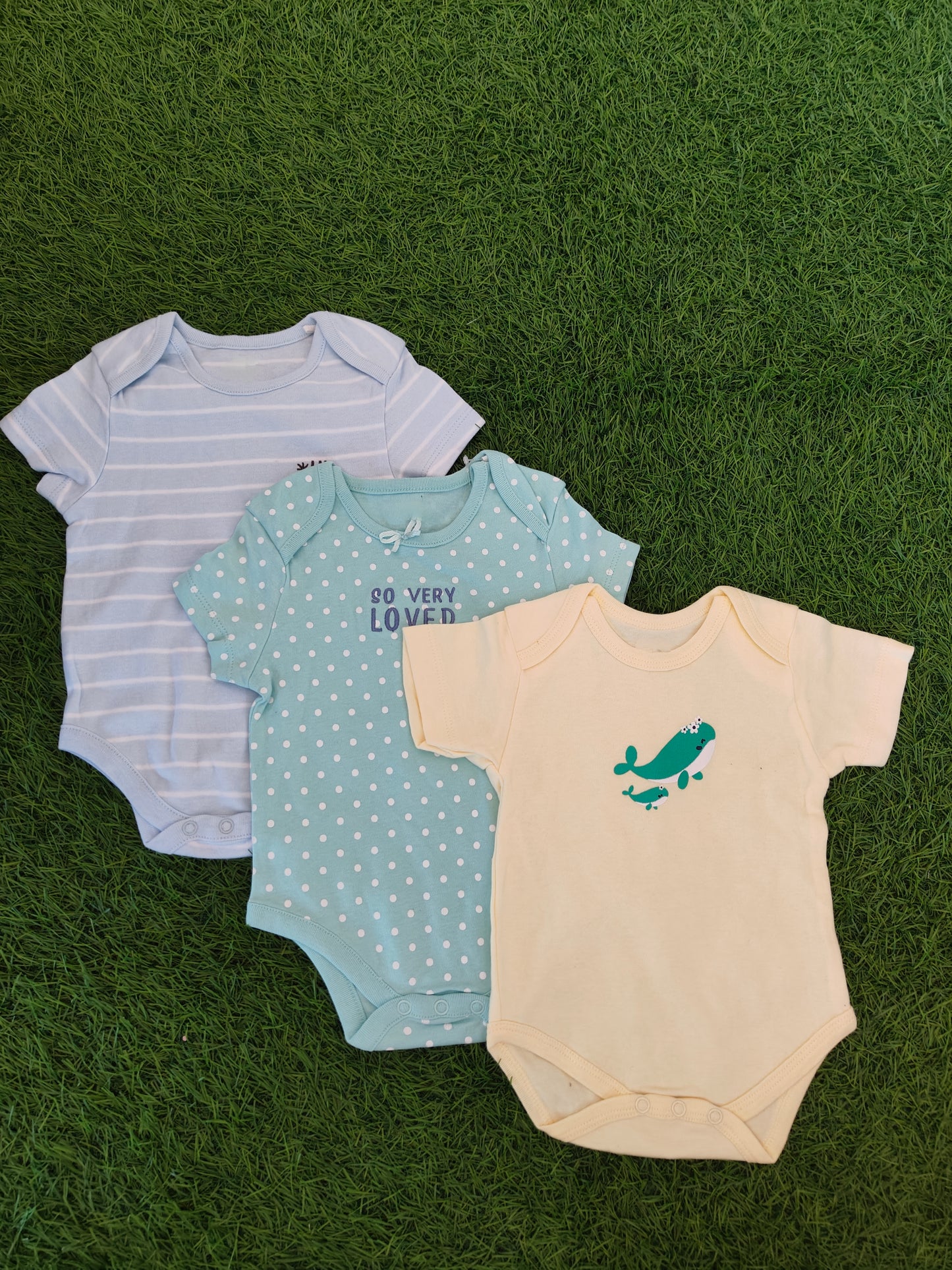 Pack of 3 Cute Rompers (Best 3 dispatched)