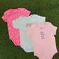 Pack of 3 Cute Rompers (Best 3 dispatched)