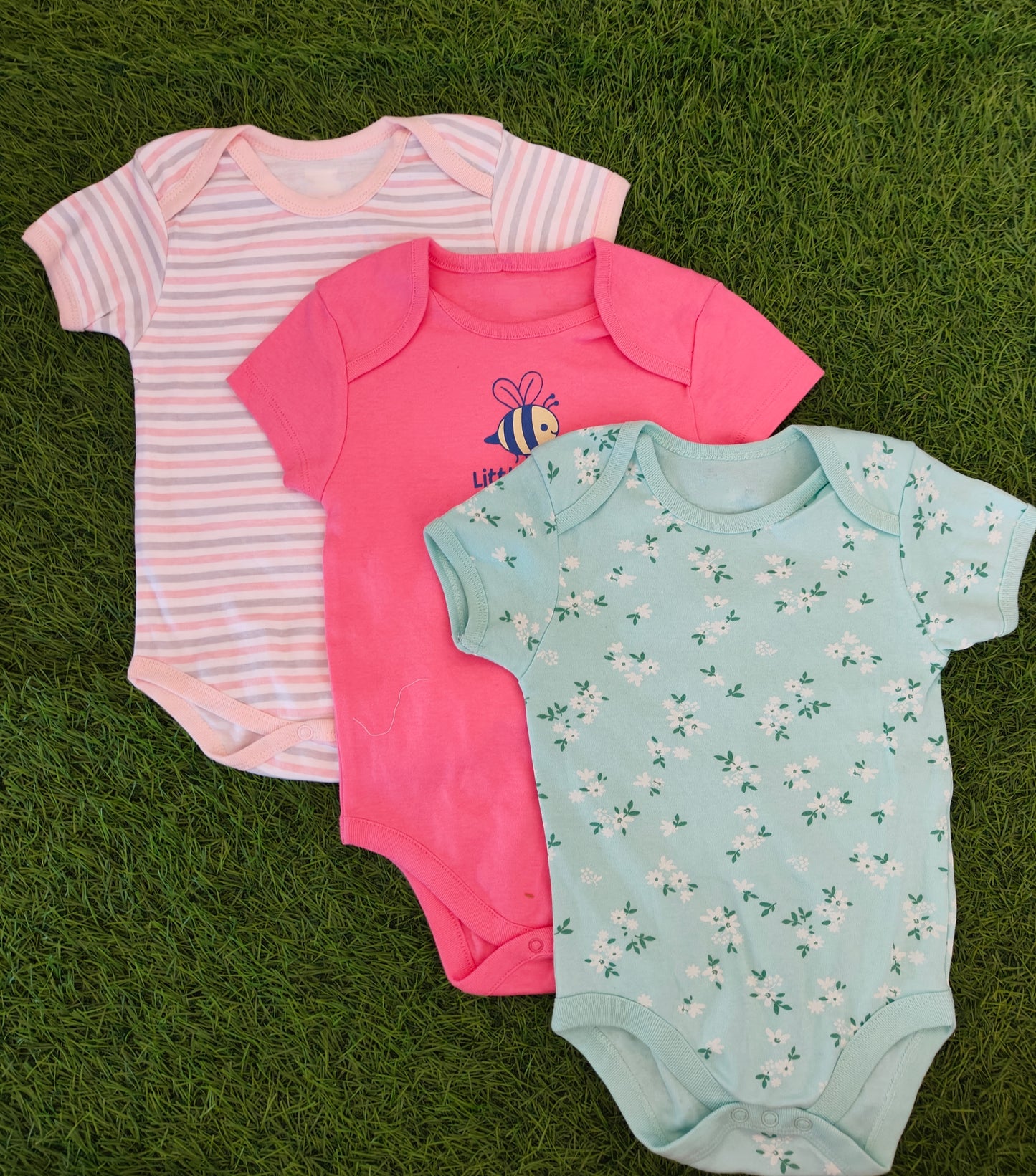 Pack of 3 Cute Rompers (Best 3 dispatched)