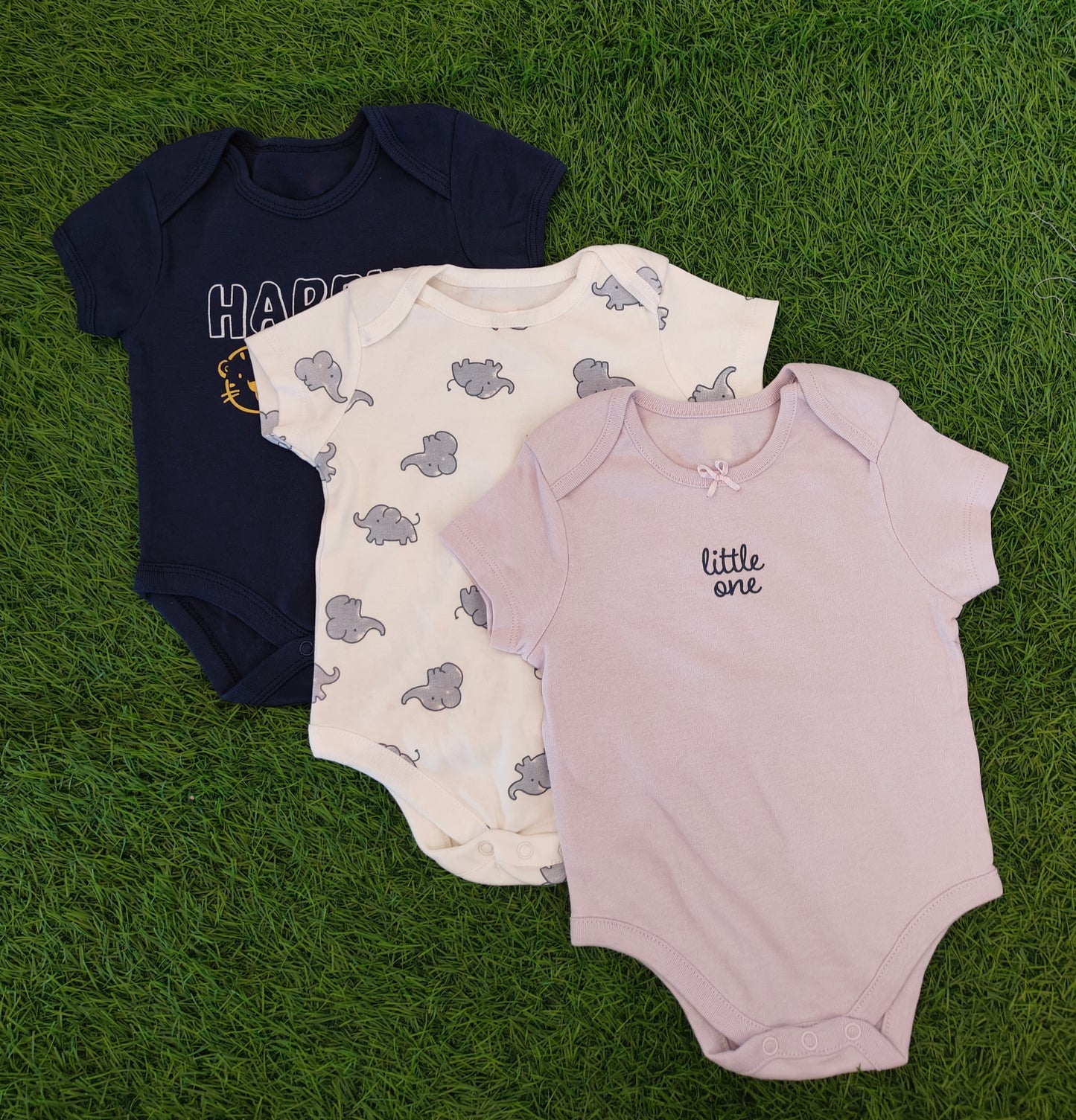 Pack of 3 Cute Rompers (Best 3 dispatched)