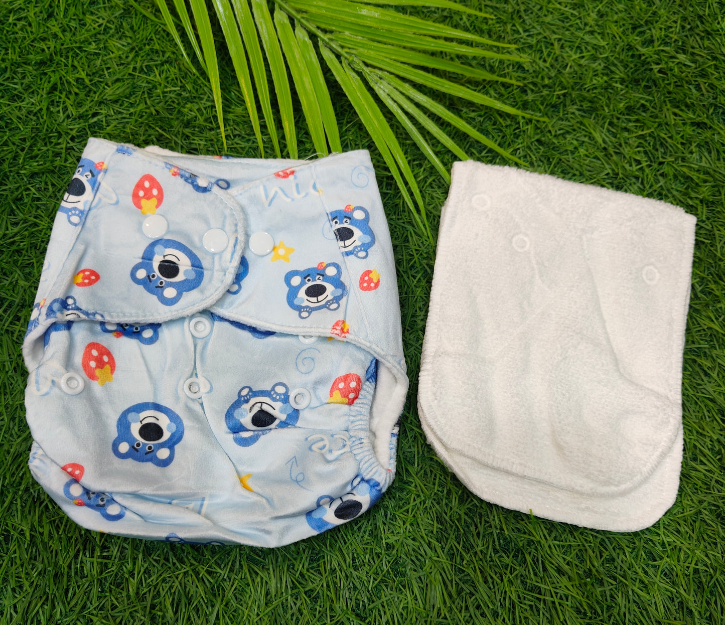 Reusable Cloth Diaper with Insert (0-36 Months)