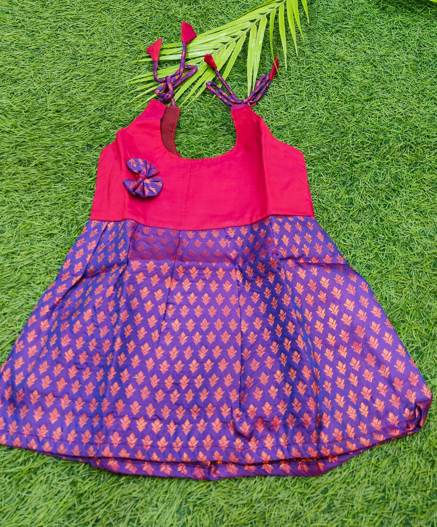 Pattu Frock (6-12 Months)