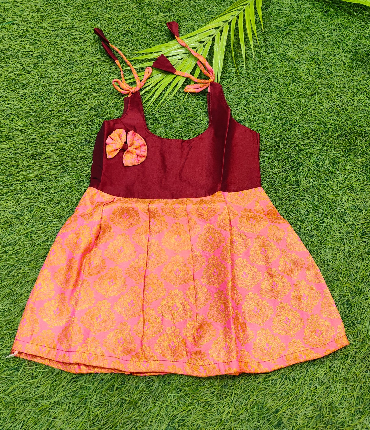 Pattu Frock (6-12 Months)