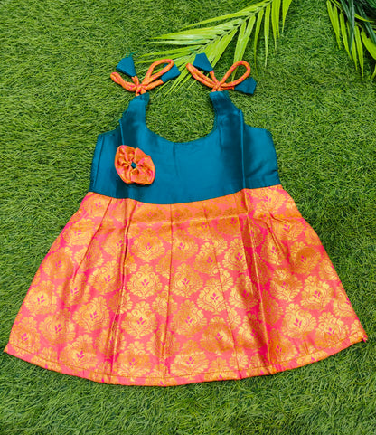 Pattu Frock (6-12 Months)