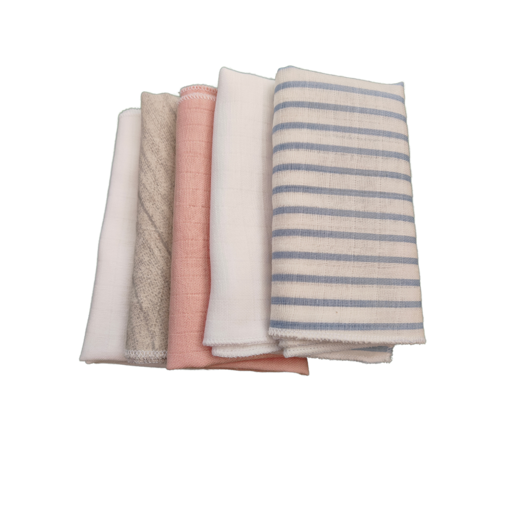 Pack of 6 Muslin Face Mouth Cloth